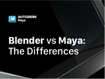Blender vs Maya 2022: Sự khác biệt giữa 2 phần mềm đồ hoạ